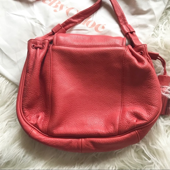 See by Chloe leather coral handbag - Picture 4 of 8